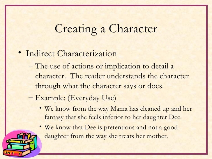direct characterization definition