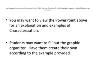 Characterization | PPT