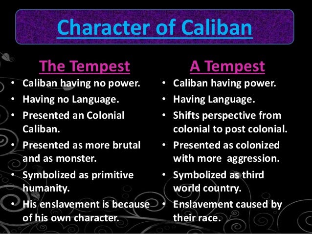 character analysis of caliban in the tempest by william shakespeare Lilla grindlay explores the character of miranda in act 3, scene 1 of the tempest, considering language, form and a feminist interpretation. character analysis of caliban in the tempest by william shakespeare Lilla grindlay explores the character of miranda in act 3, scene 1 of the tempest, considering language, form and a feminist interpretation.