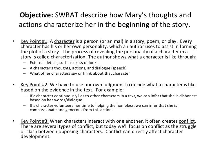 how do you characterize a character how to describe someone s 