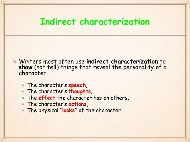 Characterization Steal Method