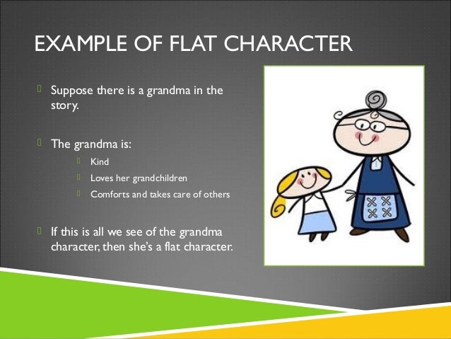 flat character definition english literature