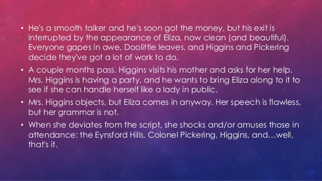 Pygmalion identity essay picture