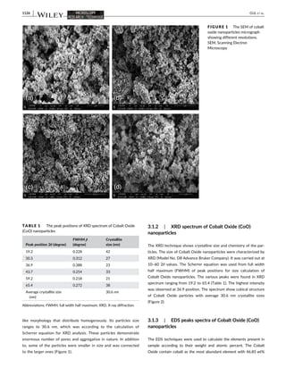 Characterization of cobalt oxide and calcium aluminum | PDF