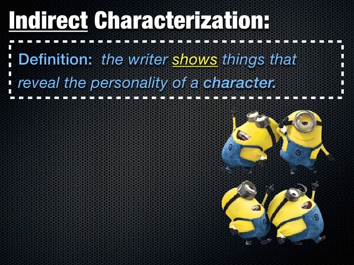 direct characterization definition