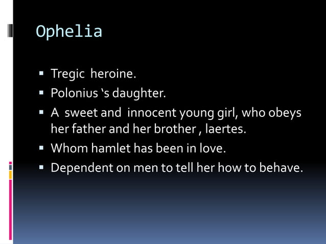 Character list of hamlet | PPT