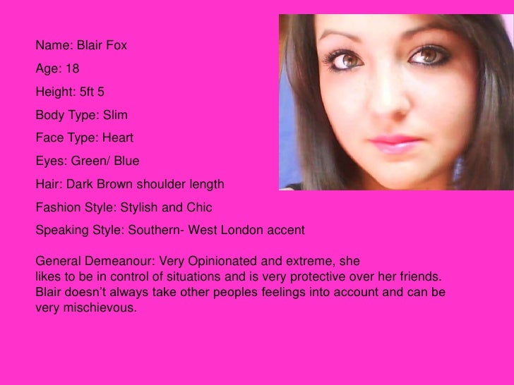 Character Profiles
