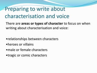 Characters | PPTX