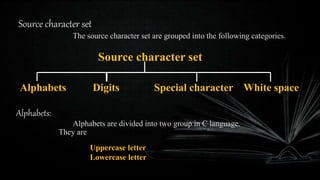 Character set of c | PPT