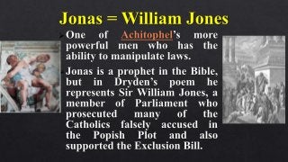 Character Study: Absalom and Achitophel: John Dryden