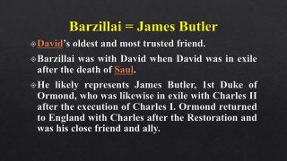 Character Study: Absalom and Achitophel: John Dryden