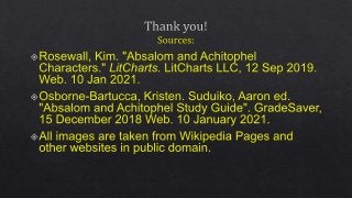 Character Study: Absalom and Achitophel: John Dryden