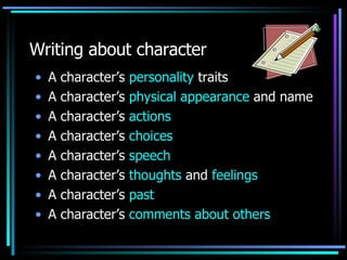Character Sketches  OtherWorlds A Science Fiction  Fantasy Web Journal