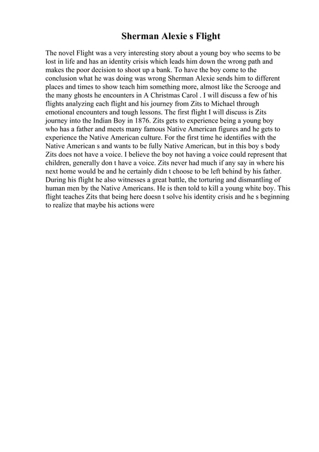 Character Analysis Essay Examples