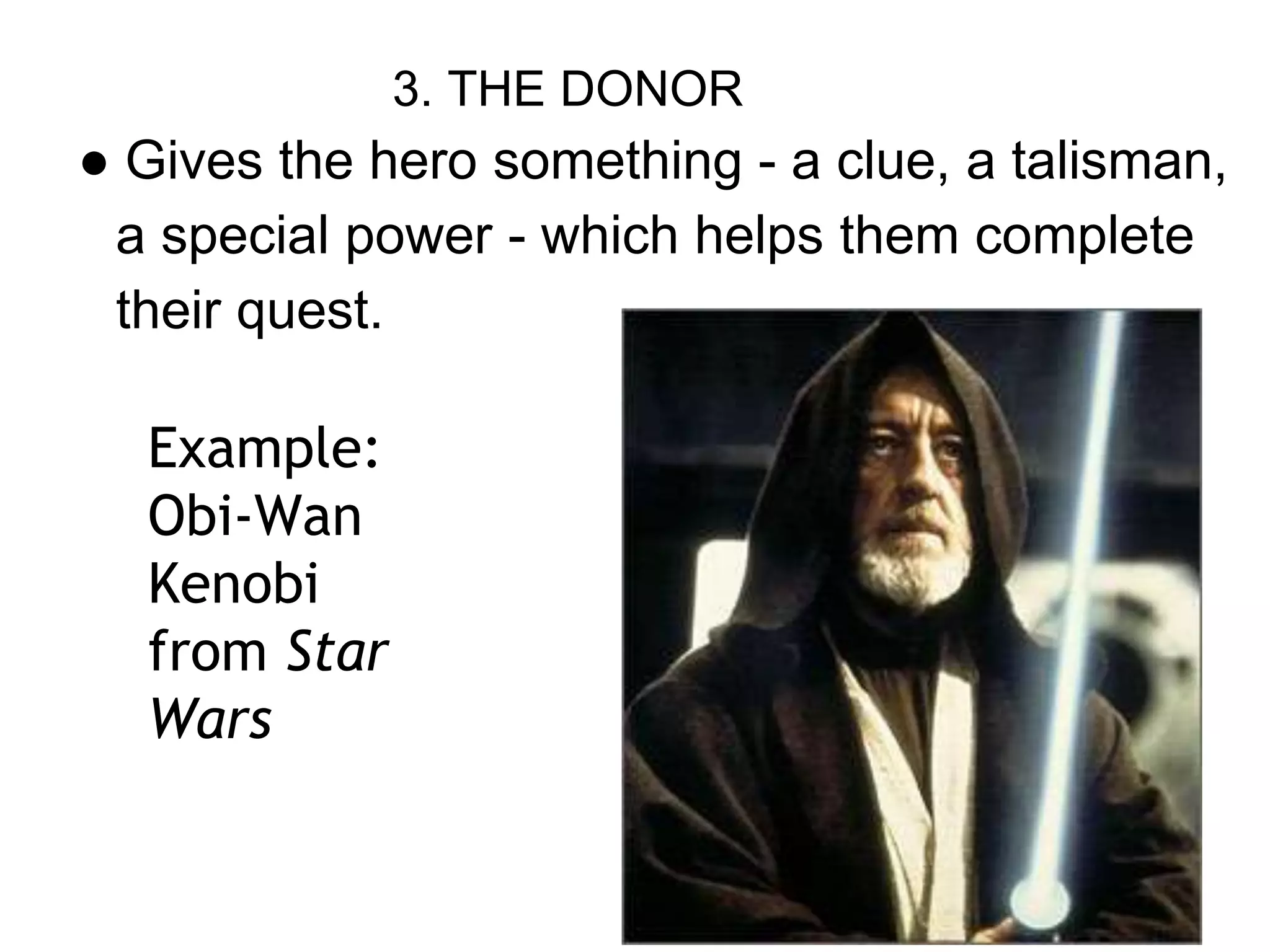 Donor Character Examples Character type Vladimir Propp.pptx