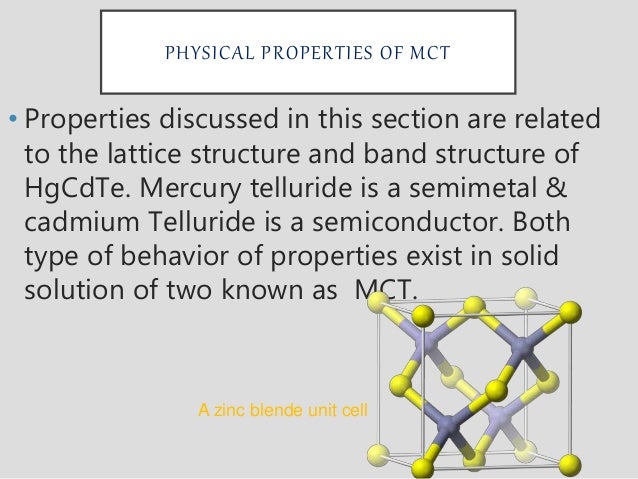 Characterisation Of Mct Using Hall Effect - 