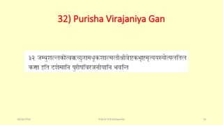 32) Purisha Virajaniya Gan
10/26/2016 Prof.Dr.R.R.Deshpande 33
 