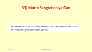 33) Mutra Sangrahaniya Gan
10/26/2016 Prof.Dr.R.R.Deshpande 37
 