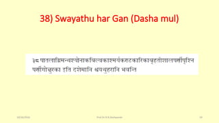 38) Swayathu har Gan (Dasha mul)
10/26/2016 Prof.Dr.R.R.Deshpande 59
 