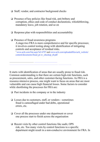 Fraud Risk Assessment_Notes | PDF
