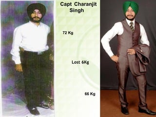 2013 FEBRUARY - INDIA
1
Capt Charanjit
Singh
72 Kg
66 Kg
Lost 6Kg
 