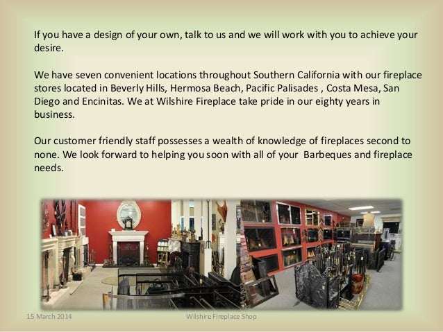 Charcoal and Grill Barbeques at Wilshire Fireplace Shop