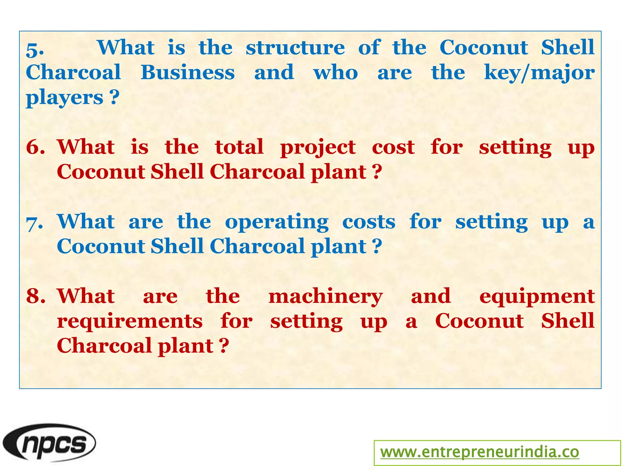 Charcoal from Coconut Shell - A Valuable Resource, Coconut Shell ...