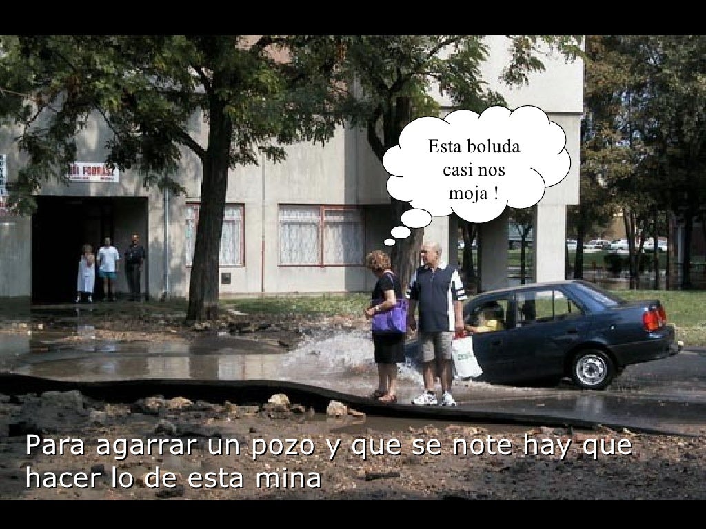 Charco de agua