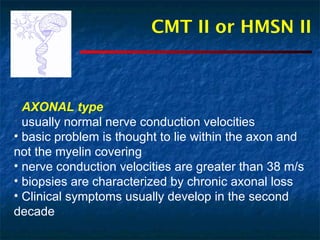 Charcot-Marie-Tooth Syndrome - A Neurologic Disease | PPT