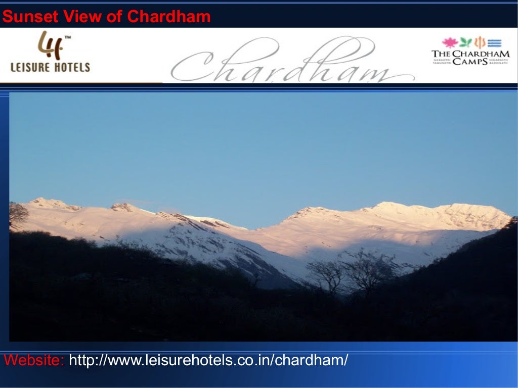 Chardham leisure hotels ltd