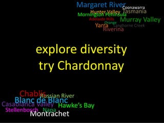 Chardonnay Marvellous Diversity Jly08