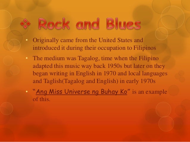 Forms and Styles of Philippine Music