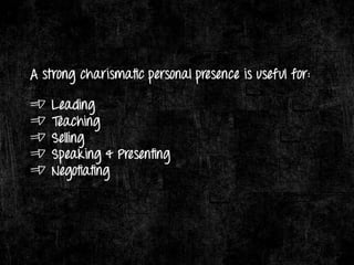 Charisma & Its Components