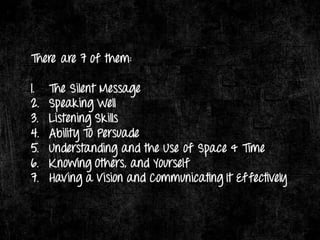 Charisma & Its Components