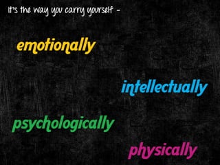 Charisma & Its Components