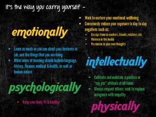 Charisma & Its Components