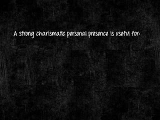 Charisma & Its Components