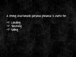 Charisma & Its Components