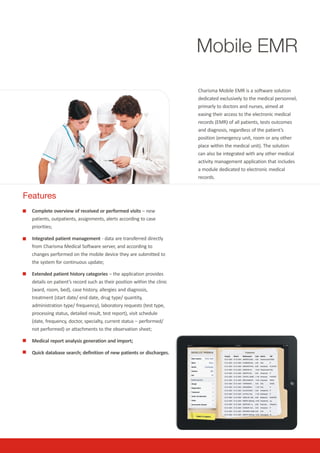 Charisma Medical Software | PDF