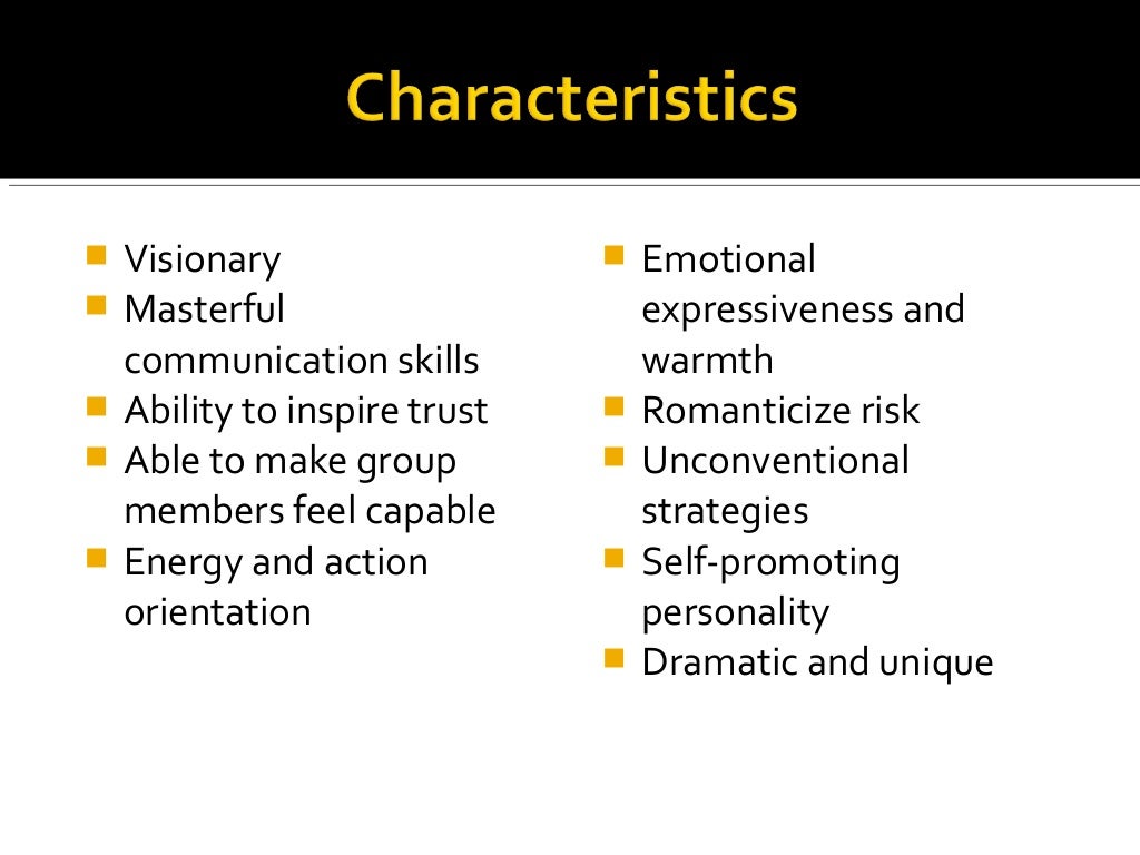 Charismatic Leadership