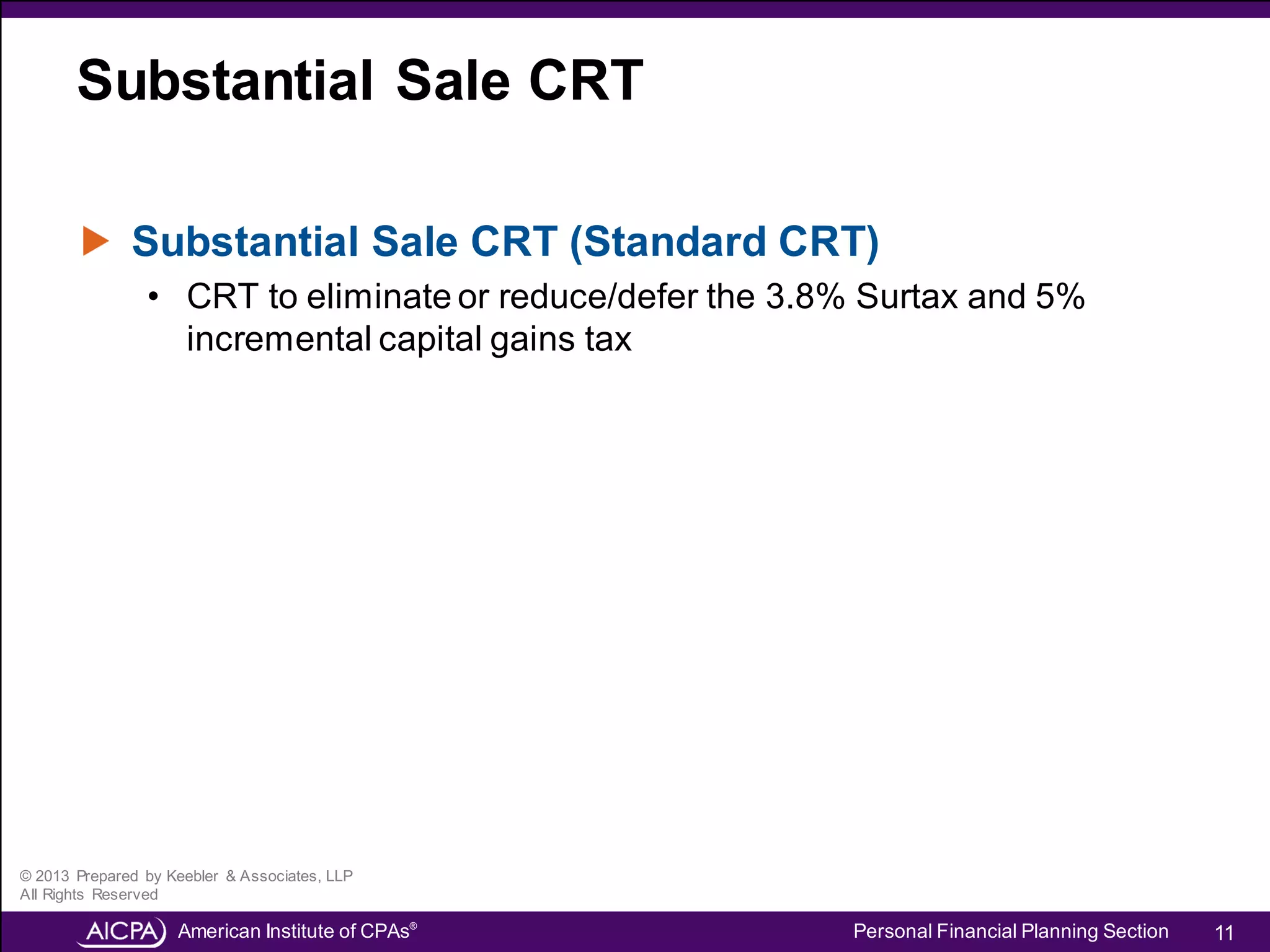 Charitable Remainder Trusts | PDF