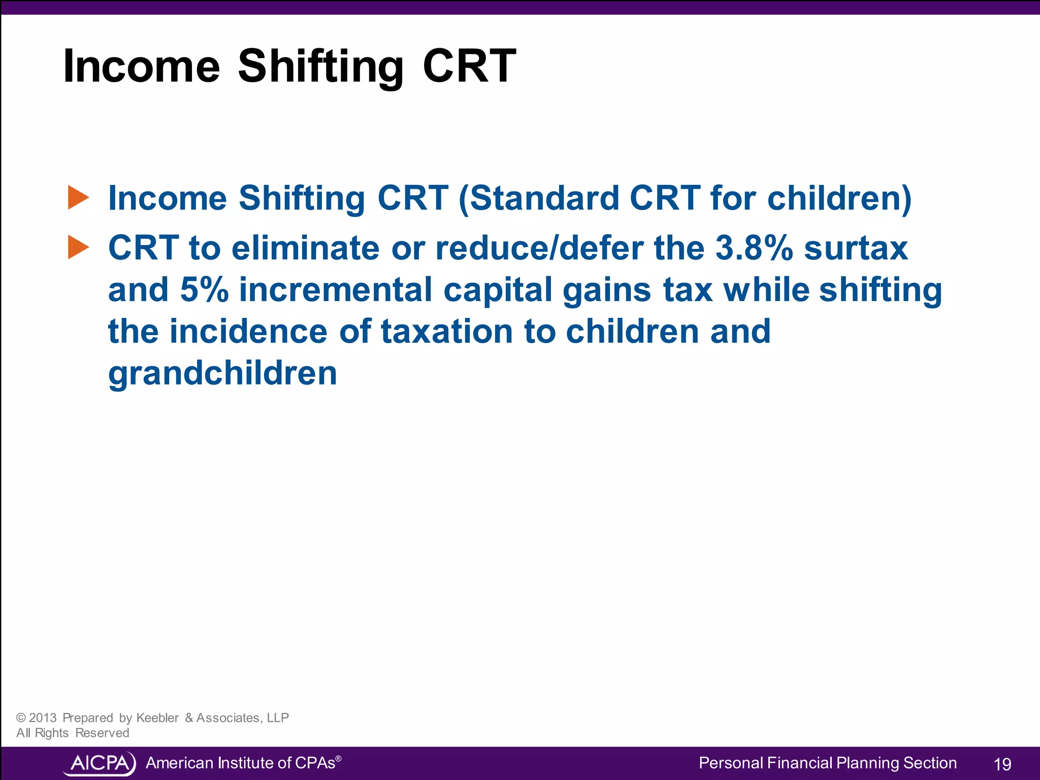 Charitable Remainder Trusts | PDF