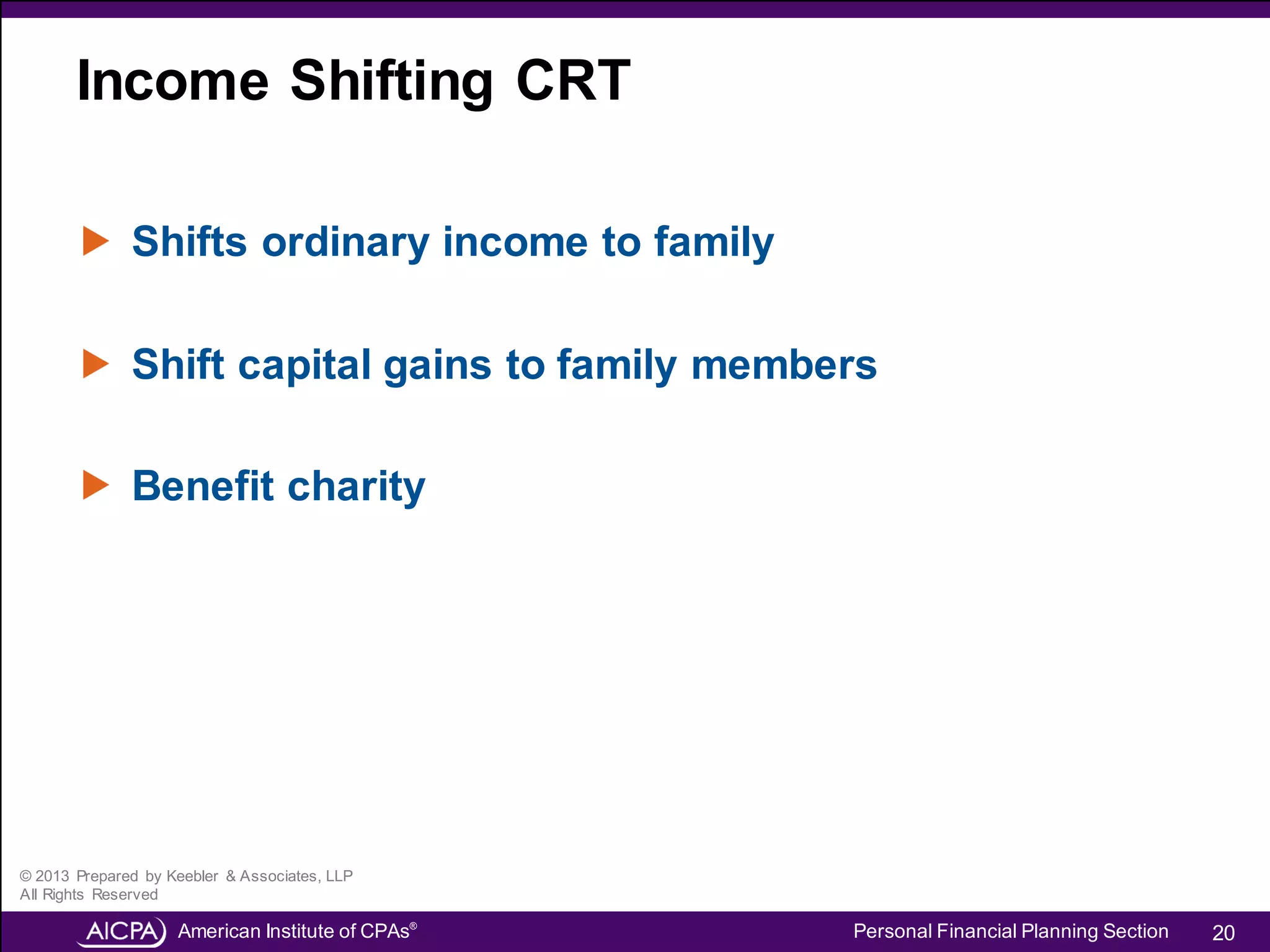 Charitable Remainder Trusts | PDF
