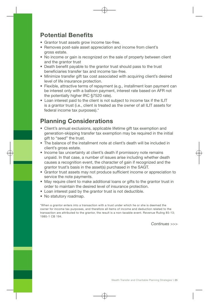 Wealth Transfer and Charitable Planning Strategies Handbook Wealth Transfer and Charitable Planning Strategies Handbook