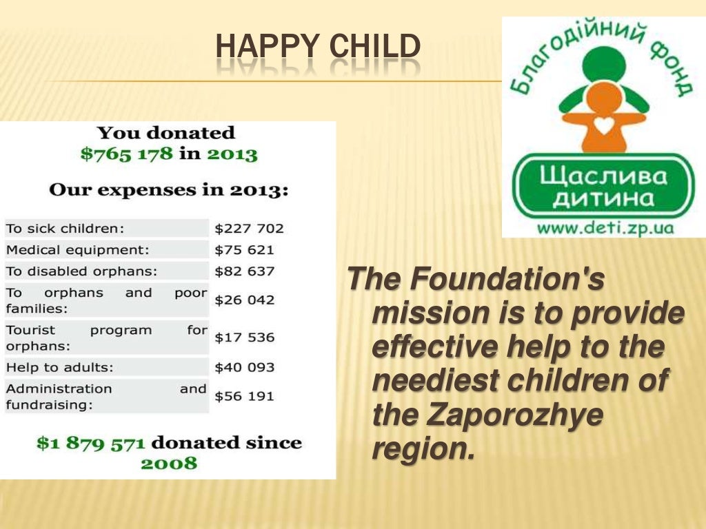 Charitable organization