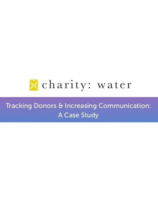 charity water Case Study