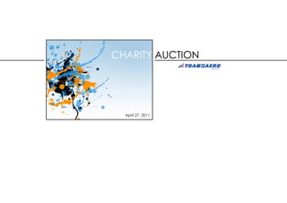 Charity Auction of Transaero Airlines