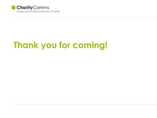 Thank you for coming!
 