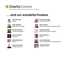 … and our wonderful trustees

Penelope Gibbs
Transform Justice

 