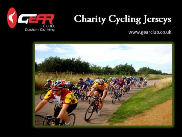 charity cycling jersey